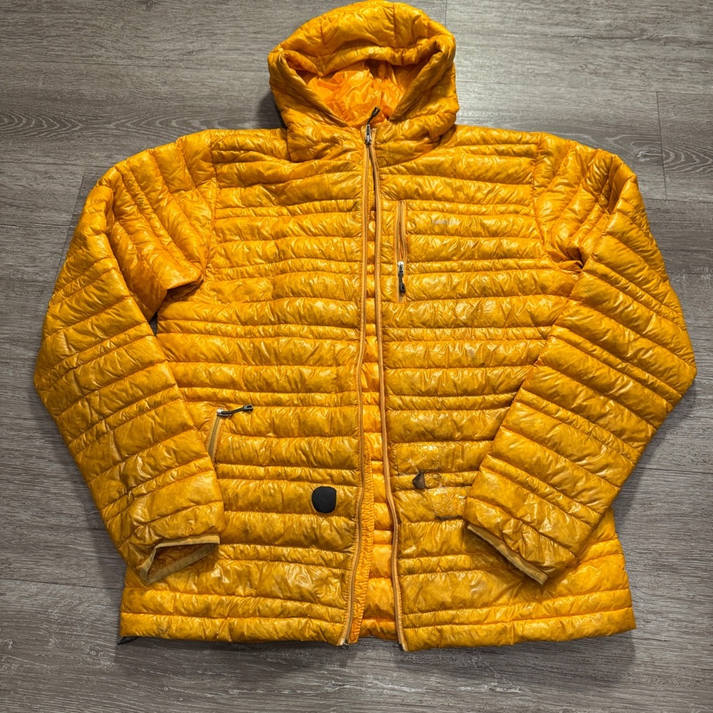 Vintage Patagonia Jacket Mens Medium Ultralight Goose Down Nylon Puffer Quilted